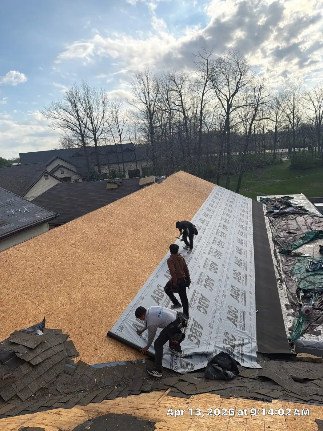 Manufacturer-certified roof installation in Jamestown